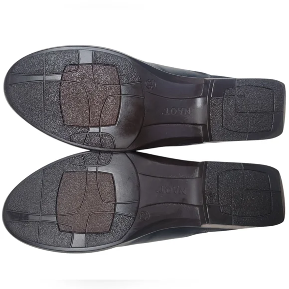 NAOT Footwear Women's Lodos Clog Soft Black Leather Size Euro 43 US 12 - Picture 6 of 9